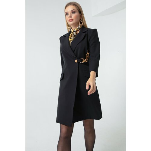 Lafaba Dress - Black - Blazer dress Slike