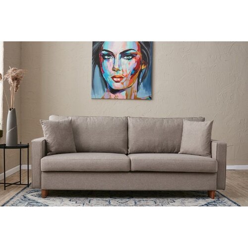 Atelier Del Sofa Eva trosed na razvlačenje 210 cm, krem Cene