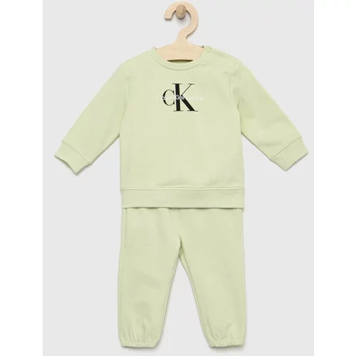 Calvin Klein Jeans Komplet za bebe boja: zelena