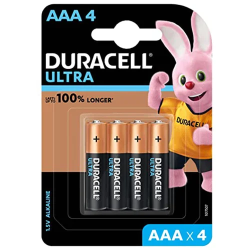  Baterije Duracell Ultra AAA 4kom