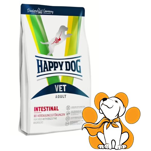 Happy Dog vet Diet Intestinal 4kg, Hrana Za Hronična Oboljenja Creva i Želuca Slike