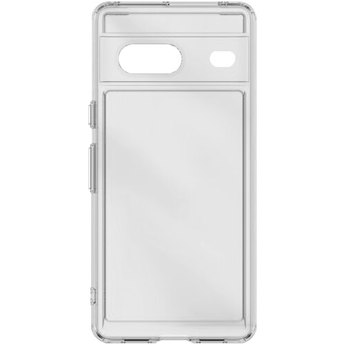 AVIZAR Mehak silikonski ovitek za Google Pixel 7 z ojacanimi vogali &ndash; prozoren, (20639862) Cene