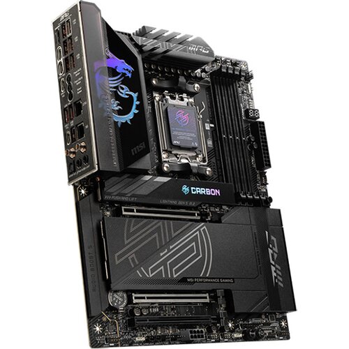 MSI mpg X870E carbon wifi matična ploča Slike
