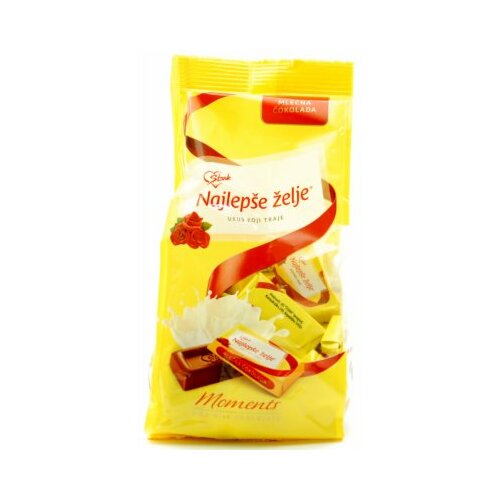 Štark najlepše želje mlečna mini čokolada 150g kesa Cene
