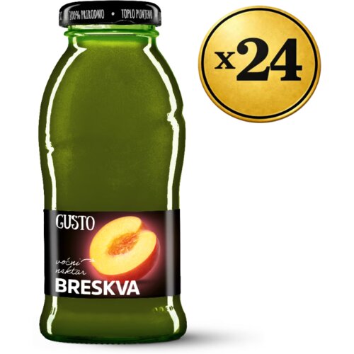Gusto Breskva sok, 0.2L, 24 komada Cene