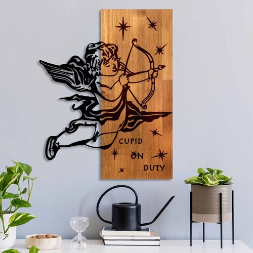 Wallity zidna dekoracija eros 02, 47 x 58x 3 cm, smeđa Cene