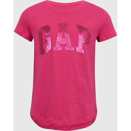 GAP Children's T-shirt with metallic logo - Girls Cene