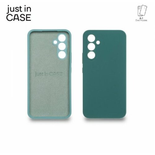 Just In Case 2u1 extra case mix plus paket maski za telefon zeleni za A54 5G Slike