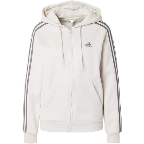 Adidas &amp;Scaron;portna jopa na zadrgo &amp;#039;Essentials&amp;#039; bež / temno siva Slike