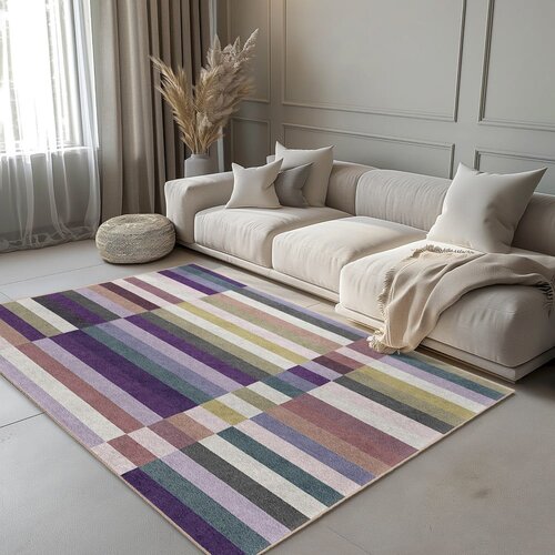Mila Home Vijoličen pralen tekač 60x230 cm Purple Rain &amp;ndash; Slike