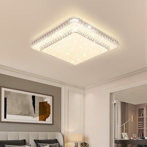  NVC Plafonska lampa LED, 48 W, Srebrne boje Slike