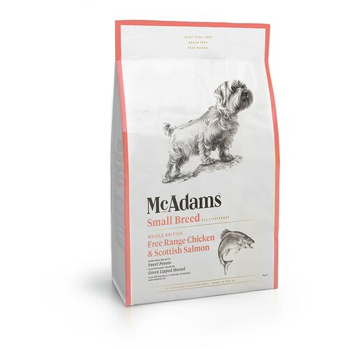 McAdams hrana za pse malih rasa - free range chicken & salmon 2kg Slike