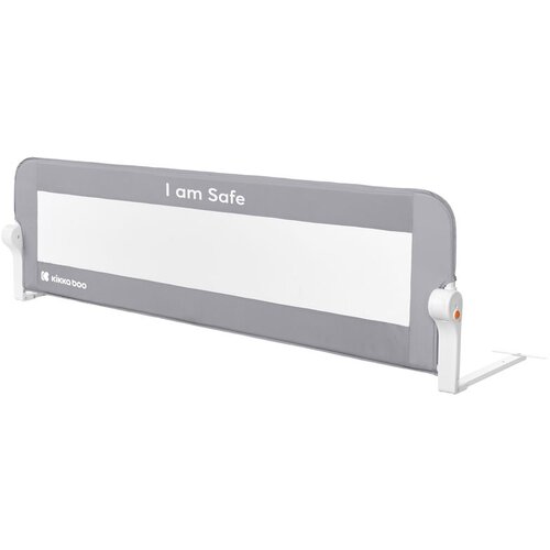 Kikka Boo Zaštitna ogradica za krevetac I am Safe 150 cm Grey Cene