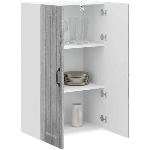 Ormar za Zid Lucca Siva sonoma 60 x 31 x 100 cm Slike