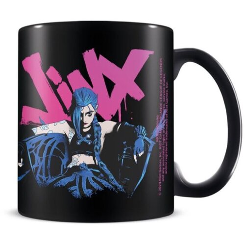 Pyramid šolja arcane - jinx - black pod mug Cene