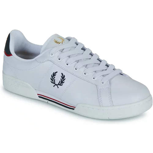Fred Perry B722 LEATHER Bijela