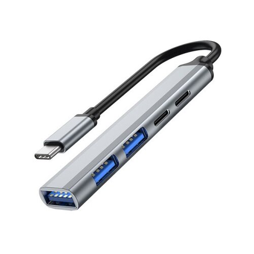 Fast Asia TIP C na 3xHUB 3.0+TIP C+ PD metal ( 689 ) Slike