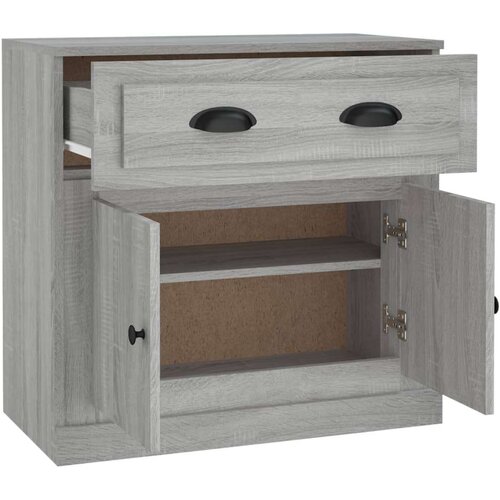  Komoda siva sonome 70x35,5x67,5 cm konstruirano drvo Slike