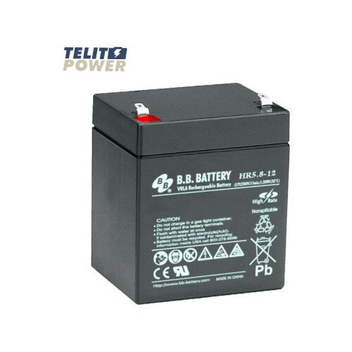 BB Tech 12V 5.8Ah HR5.8-12 battery terminal T1 ( 4297 ) Cene