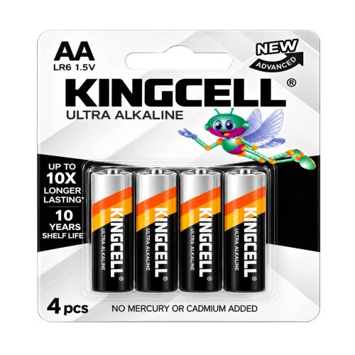 KINGCELL Baterija Alkalna LR6 AA 420min 4/1 Slike