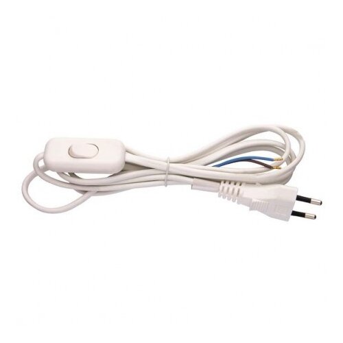 Emos priključni kabel za razdelilnik s stikalom PVC 2x0,75mm, 2m S08272 Slike