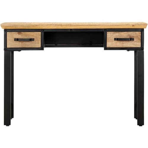 Maison Chic Pisalna miza - Računalni&amp;scaron;ka miza 110x50x76 cm trden mangov les, (22080146) Slike
