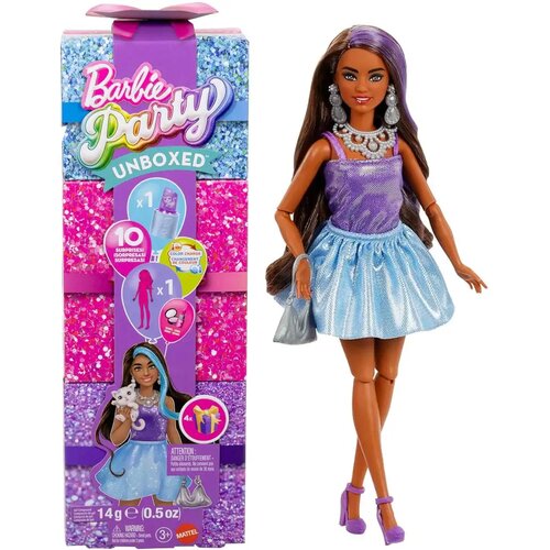 Mattel Barbie: Party Reveal iznenađujuća lutka sa smeđom kosom - Cijene