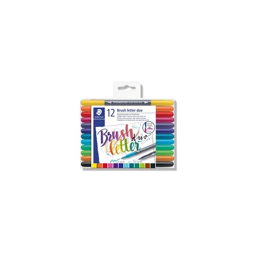 Staedtler Flomaster Brush Letter Duo, obostrani, 12 komada Cijene