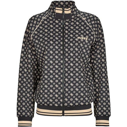 Guess Puloverji AGGIE FULL ZIP Črna Slike