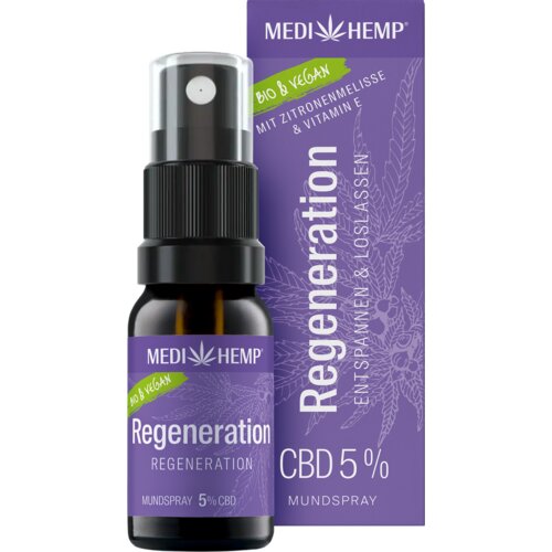  Regeneration pršilo za usta CBD 5% bio - 10 ml Cene