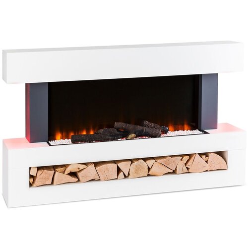 Klarstein Studio Light &amp;amp; Fire 3 Smart kamin, Bijela Slike
