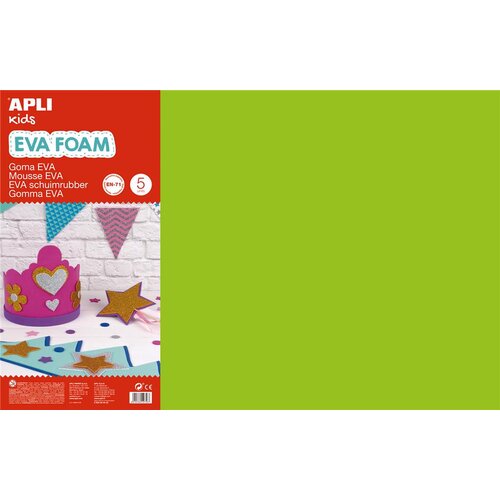 Apli Eva pena svetlo zelena 400x600x2mm 5 kos, (20392933) Cene