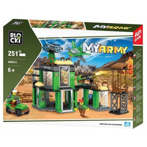  kocke blocki vojna baza 251pcs Cene
