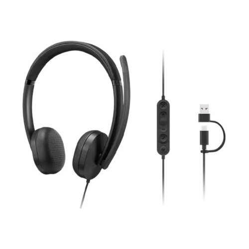 Lenovo VoIP Headset 5000 crna 4XD1R88995 Slike