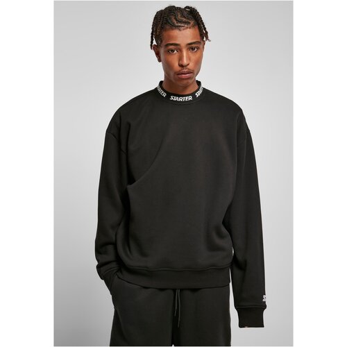 Starter Black Label Starter Jaquard Rib Crewneck Black Cene