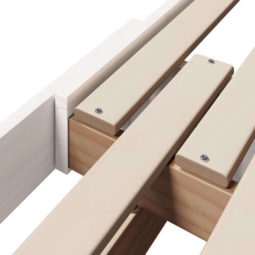 VidaXL produživi krevet za djecu other bijelo 80 x 130 / 165 / 200 cm Slike