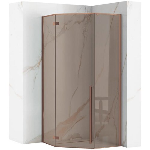 Rea Tu&scaron; kabina DIAMOND 90x90 COPPER BRUSH Cene