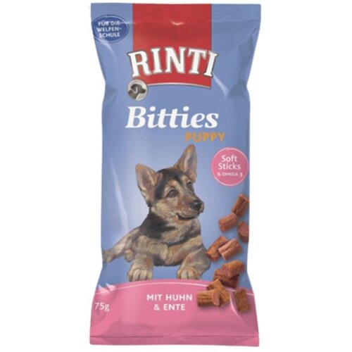 Rinti FI91304 Bitties Puppy Piletina i pačetina 75 g Poslastica za štence Slike