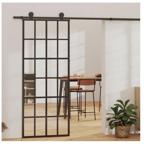  Klizna vrata s priborom ESG staklo i aluminij 76 x 205 cm Cijene