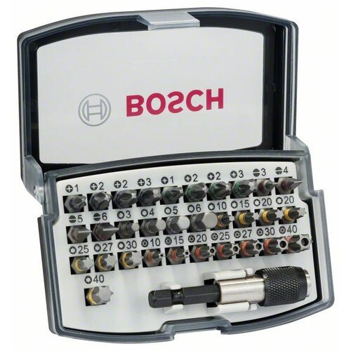 Bosch 32-delni set bitova odvrtača ( 2607017319 ) Slike