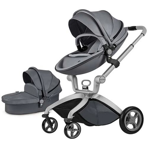 Hot Mom kolica za bebe dark grey 2u1, 0m+ Slike