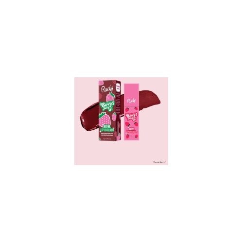 Rude Cosmetics Tečni Ruž za Usne Berry Juicy Vinyl Lip Lacquer Cocao Berry | | Ecobeauty Cene