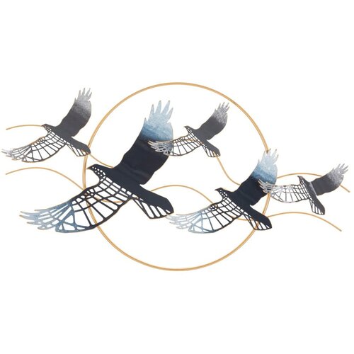 Mauro Ferretti Kovinska stenska dekoracija 91x50 cm Birds &amp;ndash; Slike
