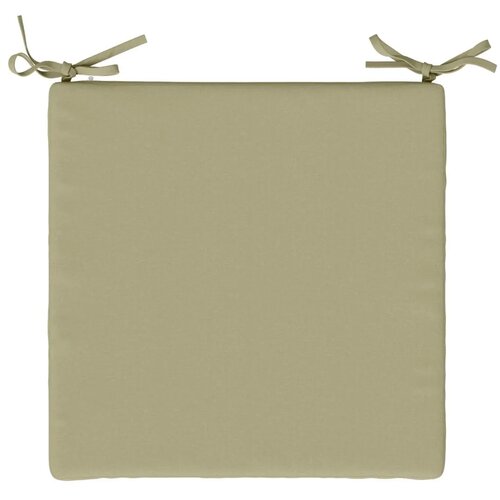  Jastučići za sjedalo od 4 dijela SOEST 4 kom. 100% poliester - Svijetlo zelena (melange) 40 x 40 x 3 cm 4 Slike