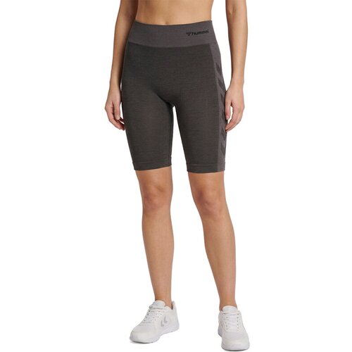 Hummel Ženski &amp;scaron;orts HMLClea Seamless Cycling Shorts, Crni Slike