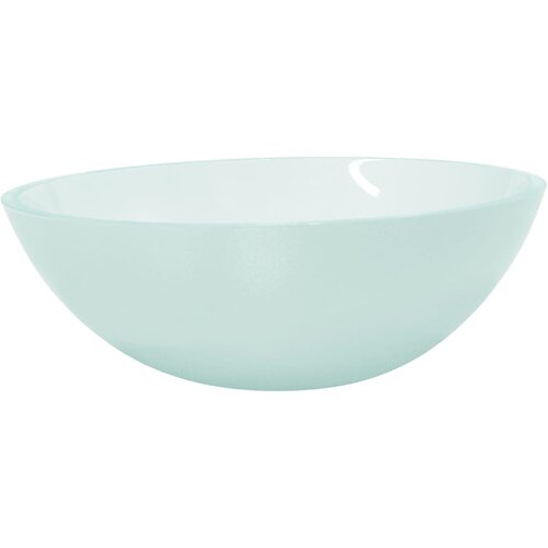 Maison Chic Steklen Umivalnik - Kopalna umivalnik - Lavabo 50x37x14 cm mat, (21684576) Cene