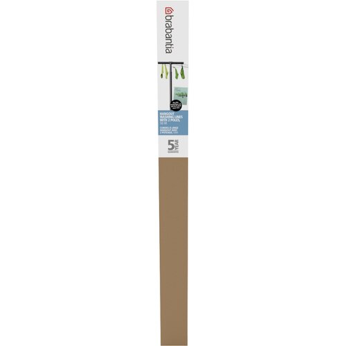 Brabantia HangOut vrv za perilo s stebri, 50 m - Black Cene
