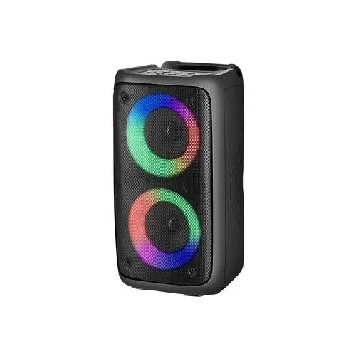 Bluetooth BOOMER 20 (65820) RGB črn prenosni BT zvočnik