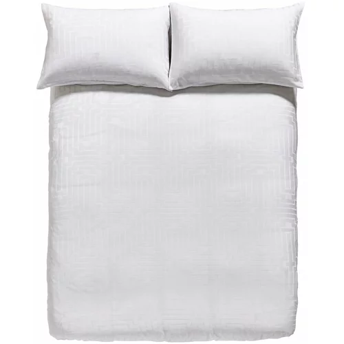 Bianca Bijela pamučna posteljina za bračni krevet 200x200 cm -