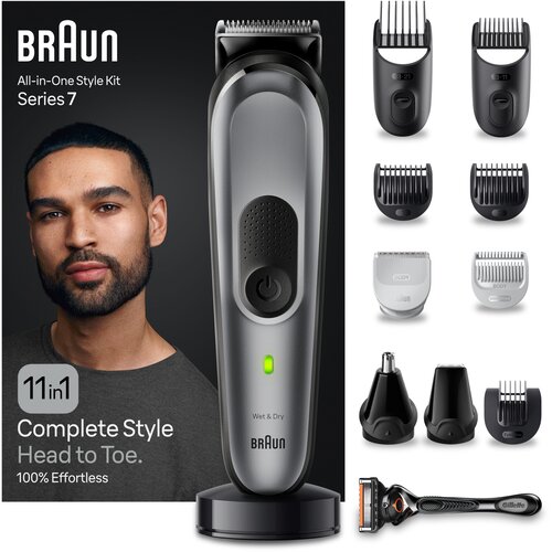 Braun Set za njegu tijela MGK7440 za i kosu bradu crna, plava Cijene